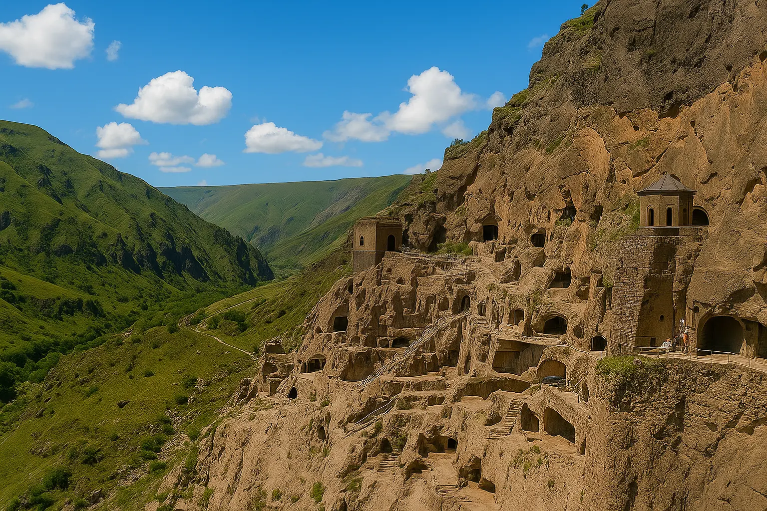 The Hidden Treasures of Vardzia: Georgia's Ancient Cave City