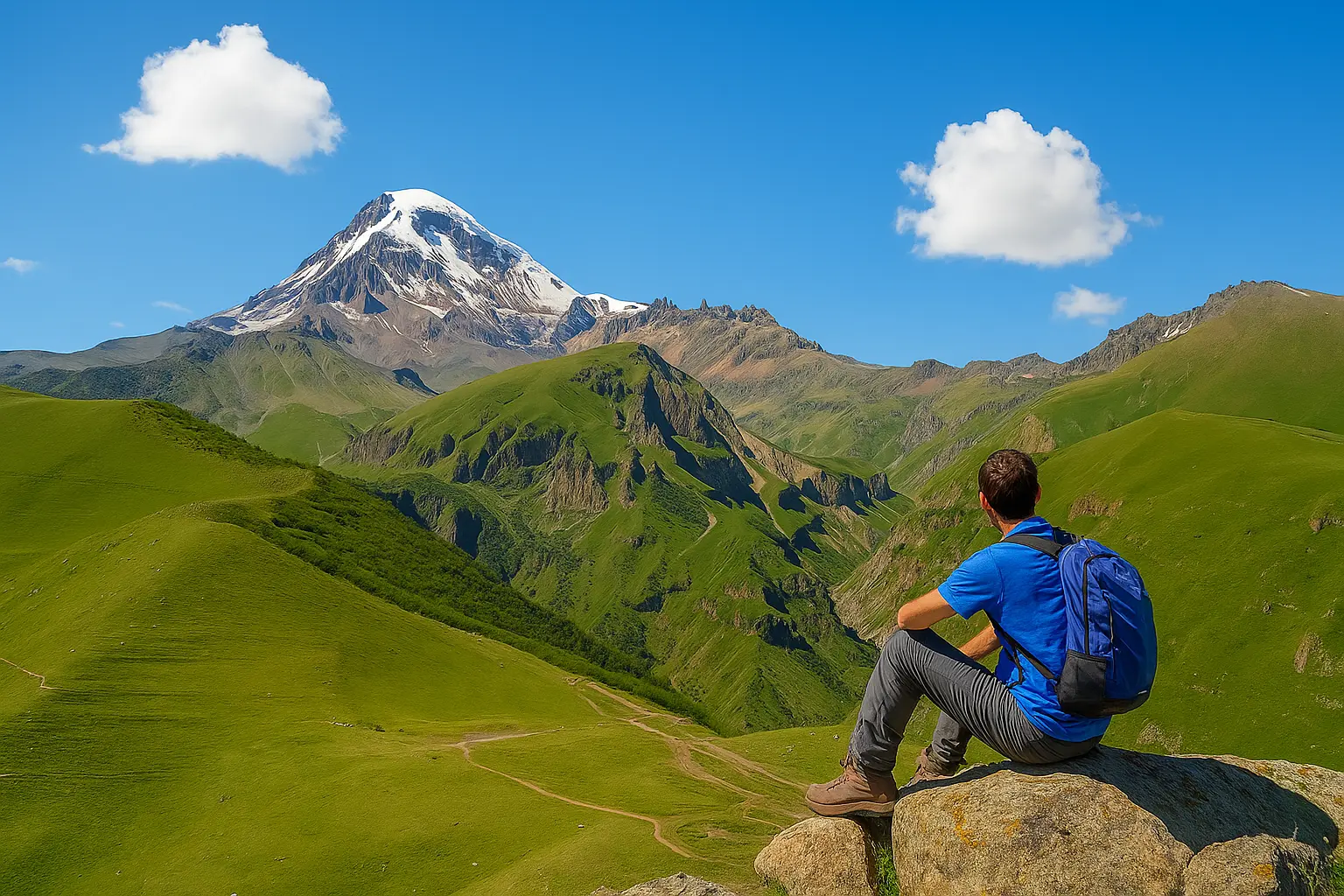 Adventure Tourism in Kazbegi: Hiking the Caucasus Peaks