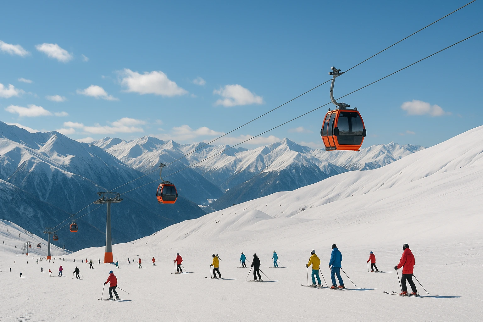 Winter Tourism Booms in Gudauri and Bakuriani