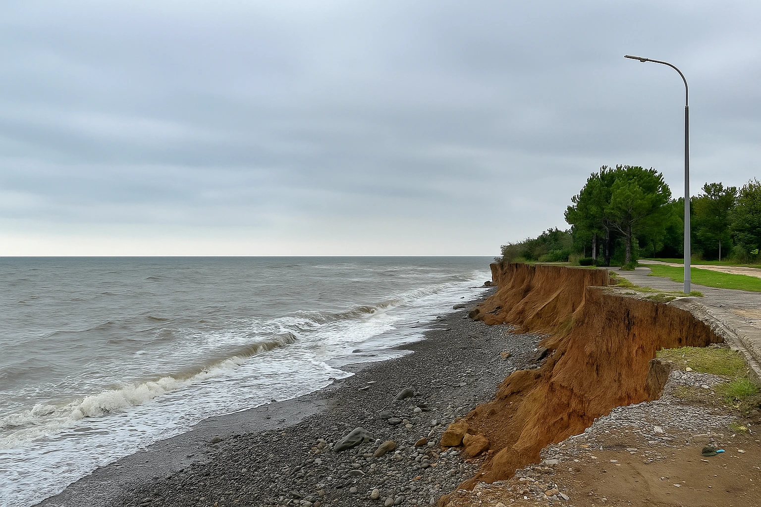 Coastal Erosion Concerns in Batumi